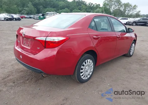 2015 Toyota Corolla Le из США, поврежденный, VIN 2T1BURHE3FC453397